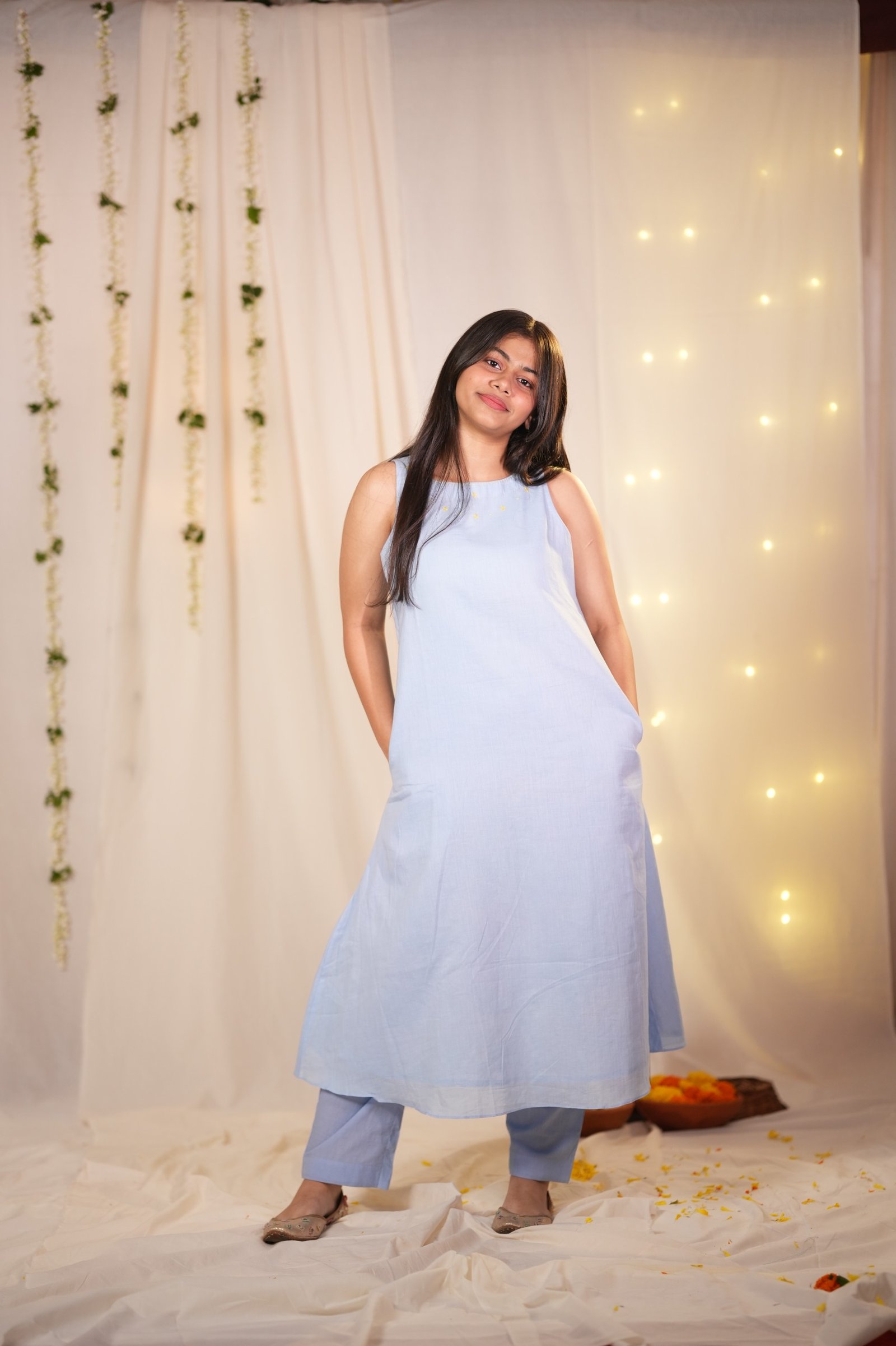 Neel A-Line Kurta–Pant Set - Image 6