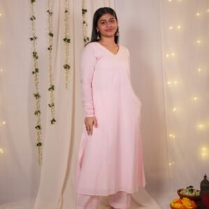 Rosa A-Line Kurta–Pant Set